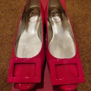 Roger Vivier Buckle Ballerine Fuchsia Shoe